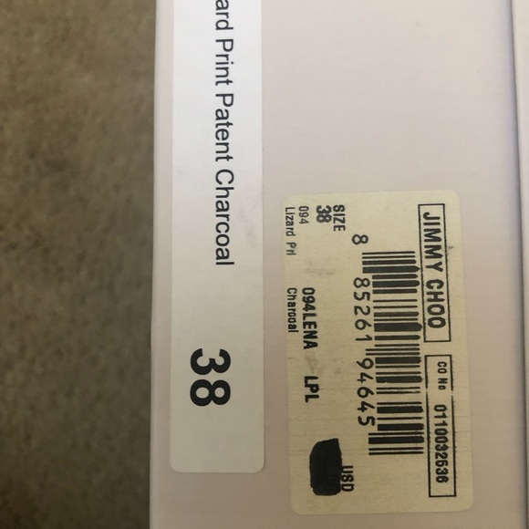 Jimmy Choo lizard patent leather heels - Picture 5 of 7